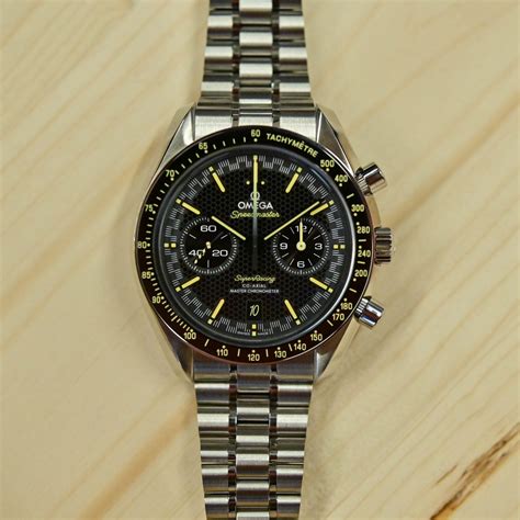 omega speedmaster super racing steel.